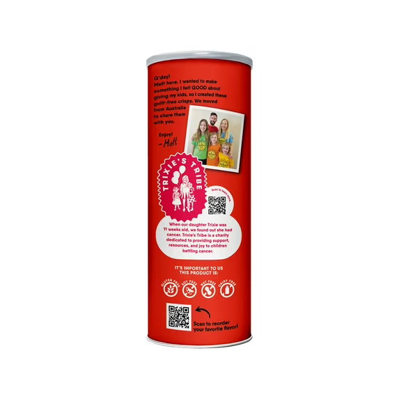 The Good Crisp Company Gluten Free Original Snack Chips in 5.6 oz Canister