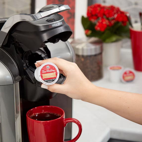 Tim Hortons, Hazelnut, K-Cup Coffee Pods, Medium Roast, 12 Count