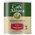 Cafe Altura Ground Organic Coffee, French Roast, 10 oz Can